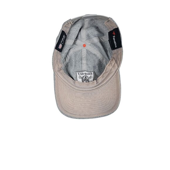 Raiders Fanatics NFL Proline Snapback Hat Gray Adjustable Cap - Picture 5 of 5